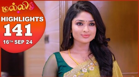 Malli Serial | EP 141 Highlights | 16th Sep 2024 | Nikitha | Vijay | Saregama TV Shows Tamil