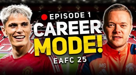 MAN UTD FC 25 CAREER MODE! EPISODE 1