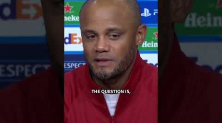 Vincent Kompany with a POWERFUL response to critics following Bayern&#39;s 9-2 win against Zagreb!