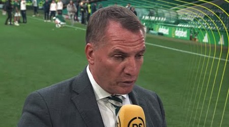 Celtic manager Brendan Rodgers speaks after Premier Sports Cup victory against Falkirk