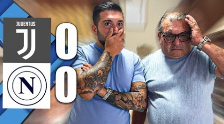 PUNTO D’ORO!!! JUVENTUS-NAPOLI 0-0 BRUTTA PARTITA MA VABENE COSÌ.