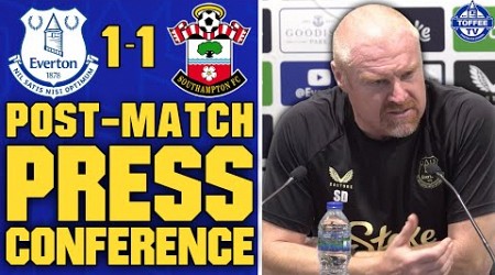 Everton 1 (5) - (6) 1 Southampton | Sean Dyche&#39;s Reaction