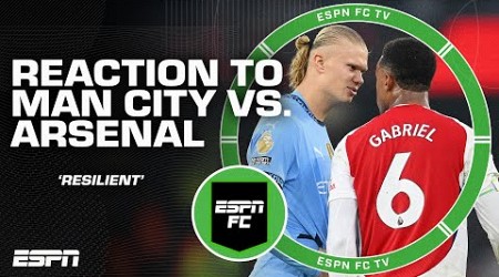 FULL REACTION: Manchester City &amp; Arsenal DRAW 