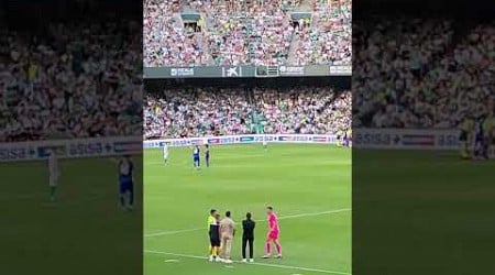 Patri Moreno, David Soria y Bordalás, conversación en pleno partido! Betis-Getafe. 18-09-24 #futbol