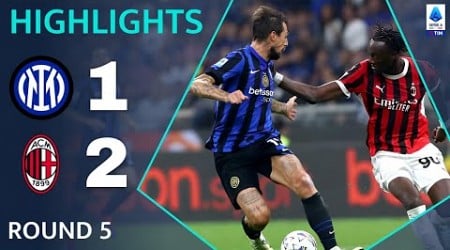 Inter-Milan 1 - 2 | Highlights &amp; Goals | Serie A 2024/25