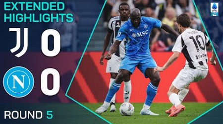 JUVENTUS-NAPOLI 0-0 | EXTENDED HIGHLIGHTS | SERIE A 2024/25