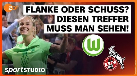 VfL Wolfsburg – 1. FC Köln | Frauen-Bundesliga, 3. Spieltag Saison 2024/25 | sportstudio