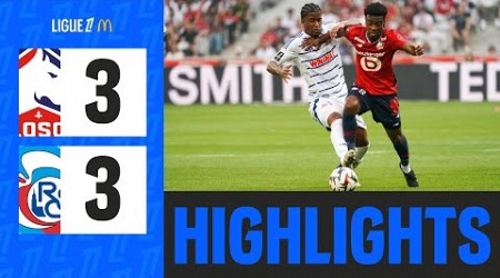 LOSC LILLE - RC STRASBOURG ALSACE (3-3) - 5ème journée - Ligue 1 McDonald&#39;s 24/25