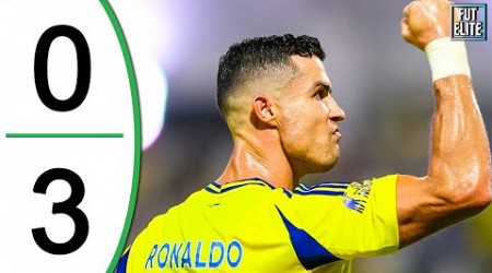 Cristiano Ronaldo Goal - Al-Ettifaq vs Al-Nassr 0-3 Extended Highlights &amp; Goals 2024