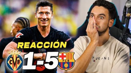 REACCIONES DE UN HINCHA al Villarreal vs Barcelona 1-5 *INCREÍBLE*