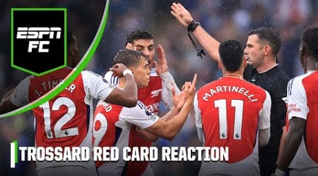 ‘INCONSISTENT!’ Was the referee right to send Leandro Trossard off vs. Man City? | ESPN FC