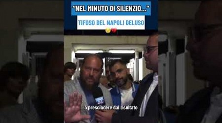 &quot;Brutta scena sugli spalti, mi sono sentito male&quot;, tifoso Napoli non ci sta 