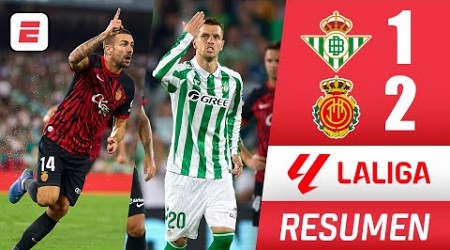 MALLORCA le dio vuelta al REAL BETIS y sacó gran triunfo por 2-1 en el Benito Villamarín | La Liga