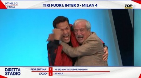 APOTEOSI MILAN! GODURIA ASSOLUTA CON TIZIANO CRUDELI CHE...SI INFORTUNA! MILAN BATTE INTER 2-1!!