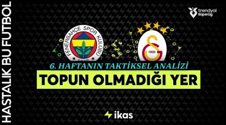 TOPUN OLMADIĞI YER | 6. Hafta Fenerbahçe v Galatasaray Taktiksel Analiz