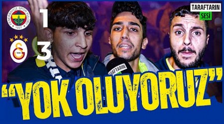 &quot;Burayı dükkan yaptılar&quot; | &quot;Evlatların üşüyor baba&quot; | Fenerbahçe 1-3 Galatasaray Taraftarın Sesi