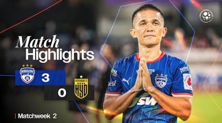 Match Highlights | Bengaluru FC 3-0 Hyderabad FC | MW 2 | ISL 2024-25