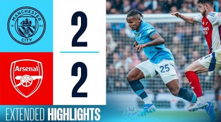 EXTENDED HIGHLIGHTS | Man City 2-2 Arsenal | Late Stones goal in dramatic draw!