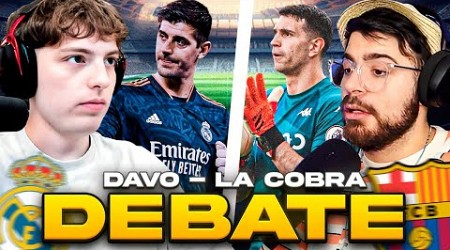 DEBATE CON LA COBRA: COURTOIS o EL DIBU? EL MADRID TIENE UN MAL EQUIPO? GUARDIOLA TRACIONO AL BARCA?