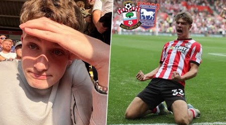 HEARTBREAK AS MORSY SCORES LATE ON TO DENY SAINTS FIRST WIN! | Southampton FC 1-1 Ipswich Town Vlog