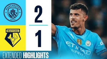 HIGHLIGHTS! Man City 2-1 Watford | Doku, Nunes &amp; Ince Goals ⚽️ | Carabao Cup 