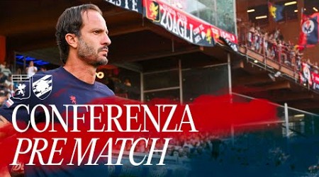 GENOA - SAMPDORIA | Conferenza prepartita | COPPA ITALIA FRECCIAROSSA 2024/25