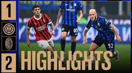 DERBY HIGHLIGHTS | INTER 1-2 MILAN | SERIE A 24/25 ⚫