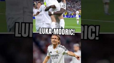 Luka Modric Un Nou Record Pentru Real Madrid In Champions League! #shorts