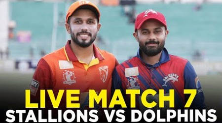 Live | Allied Bank Stallions vs Engro Dolphins | Match 7 | Bahria Town Champions Cup 2024 | M9A1K