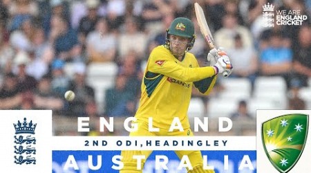 Carey Impresses With Vital 74 | Highlights - England v Australia | 2nd Men’s Metro Bank ODI 2024