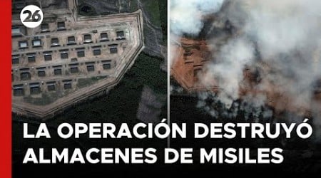 Las impactantes imágenes que muestran el arsenal ruso antes y después del masivo ataque ucraniano