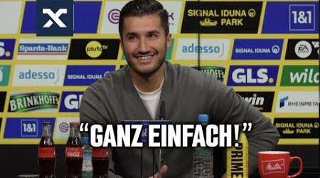 &quot;Ganz einfach!&quot; Sahin antwortet komplett Savage auf der Pressekonferenz ☠️