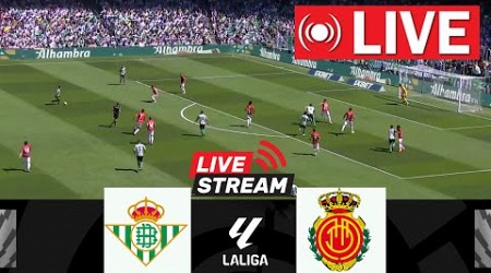 Real Betis vs RCD Mallorca LIVE | LaLiga 2024 | Match LIVE Today!