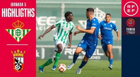 Resumen #PrimeraFederación | Betis Deportivo 0-0 AD Ceuta FC | Jornada 5 | Temporada 24/25