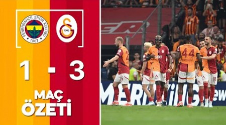 Fenerbahçe Galatasaray MAÇ ÖZETI | Türkiye Kupası 2024/25