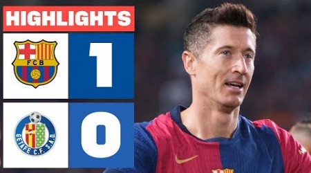 FC BARCELONA 1 - 0 GETAFE CF | RESUMEN LALIGA EA SPORTS