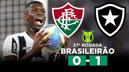 LUIZ HENRIQUE MARCA NO FIM E BOTAFOGO VENCE O FLUMINENSE! FLUMINENSE 0 x 1 BOTAFOGO | Narração