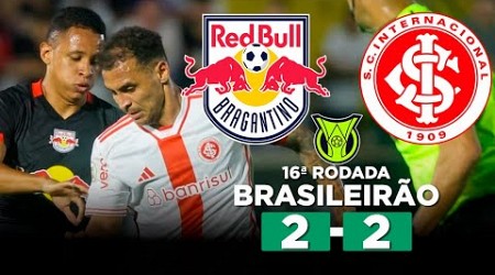 INTER E BRAGANTINO EMPATAM EM JOGO ATRASADO DO BRASILEIRÃO! BRAGANTINO 2 x 2 INTERNACIONAL Narração