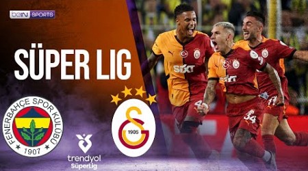 Fenerbahce vs Galatasaray | SÜPERLIG HIGHLIGHTS | 09/21/24 | beIN SPORTS USA