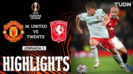 HIGHLIGHTS - Manchester United vs Twente | UEFA Europa League 2024/25 | TUDN