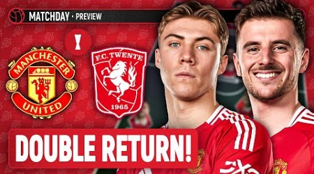 Hojlund &amp; Mount To Start! | Man United Vs FC Twente | Europa League