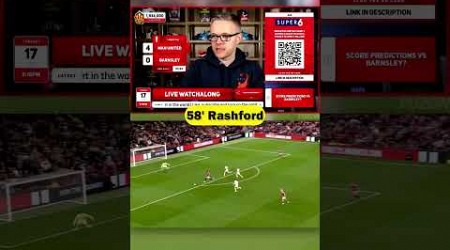 Man utd vs Barnsley goldbridge reacts!