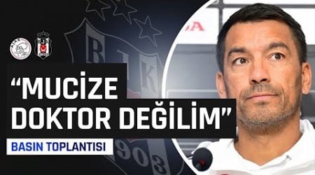 Giovanni van Bronckhorst &amp; Mert Günok Basın Toplantısı | Ajax - Beşiktaş Maçına Doğru