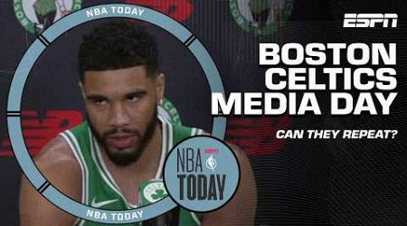 BOSTON CELTICS MEDIA DAY ☘️ This team is WIRED TO WIN! - Zach Lowe | NBA Today