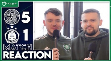 &quot;Rodgers deserves so much credit&quot; | Celtic 5-1 Slovan Bratislava | Match Reaction