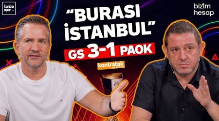 CANLI | Galatasaray - PAOK Maç Sonu | Nihat Kahveci, Nebil Evren | Kontratak