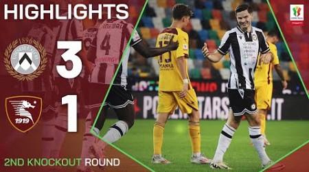 UDINESE-SALERNITANA 3-1 | HIGHLIGHTS | Friulians march on | Coppa Italia Frecciarossa 2024/25