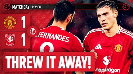 Another Poor Result! Manchester United 1-1 FC Twente | Europa League | Match Review