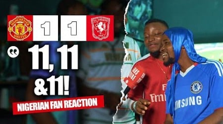 MANCHESTER UNITED 1-1 FC TWENTE (Proud Witches -NIGERIAN FAN REACTION)EUROPA LEAGUE -24-25 HIGHLIGHT