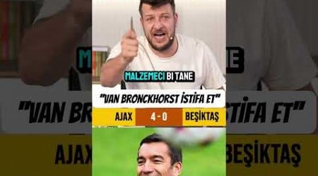 KARADENİZ: VAN BRONCHORST İSTİFA ETSİN ... #beşiktaş #ajax #uefa #shorts